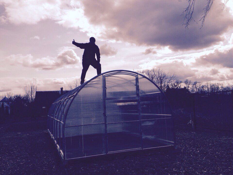 Счастливые обладатели теплиц