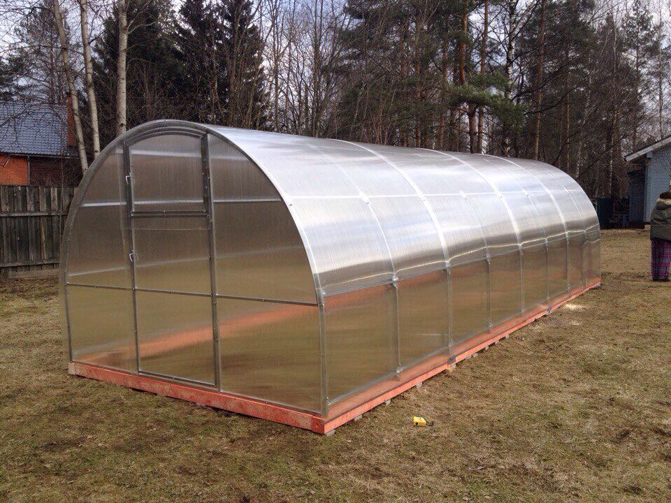 Счастливые обладатели теплиц