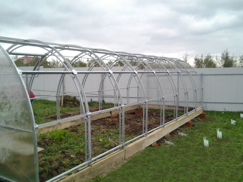 Сборка теплицы своими руками фото