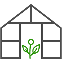 Теплицы домиком