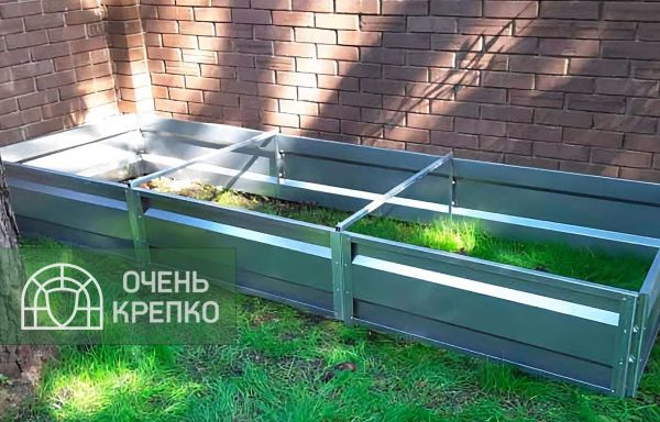 Грядка оцинкованная 38 см фото 1