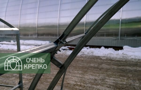 Теплица Звезда 2,5м Люкс фото 3