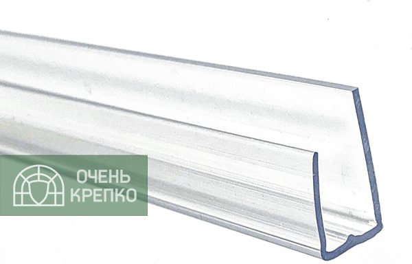 Торцевой поликарбонатный профиль фото 1