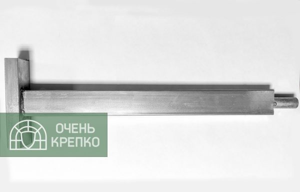 Свая из оцинкованной стали фото 1